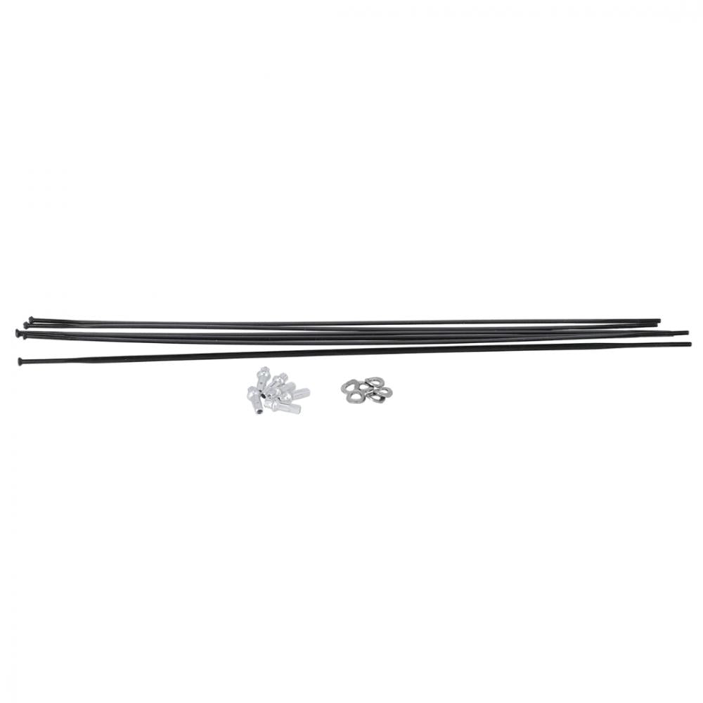 DT Swiss Speichenkit PR 1600 SPLINE 23/32 mm schwarz - präzises Ersatzset