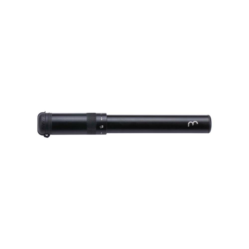BBB Cycling BBB Minipumpe EasyRoad 185mm schwarz - kompakte 185 mm Rennradpumpe für unterwegs