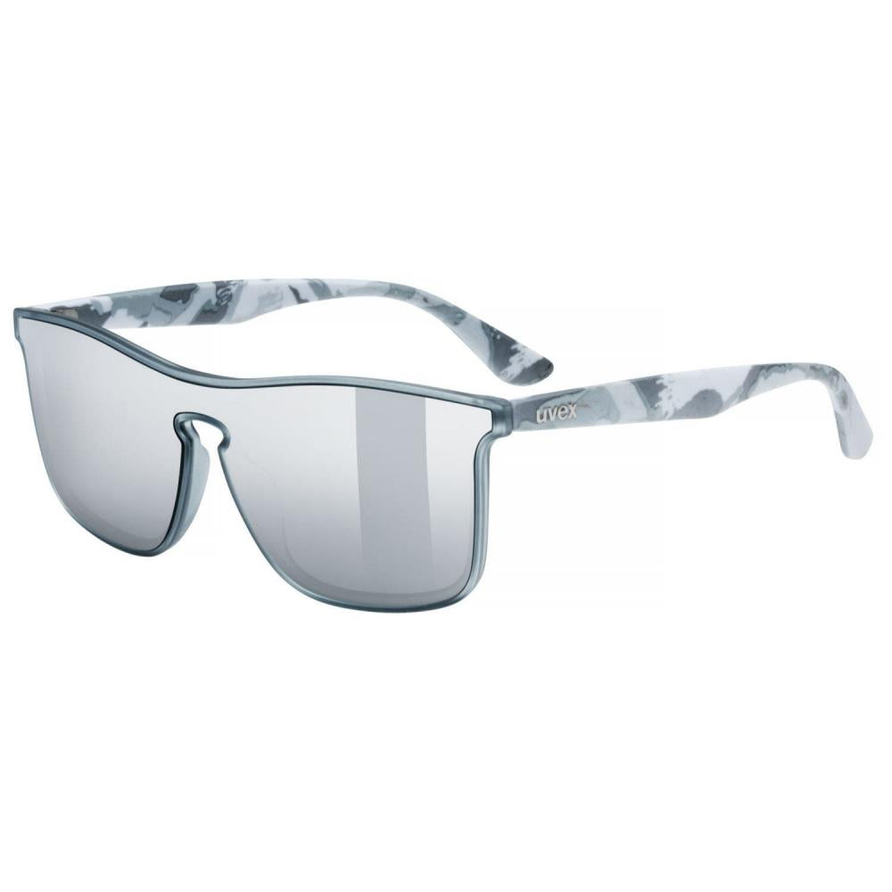 uvex Heyday Grey Camo - Mirror Silver Sonnenbrille, Einheitsgröße