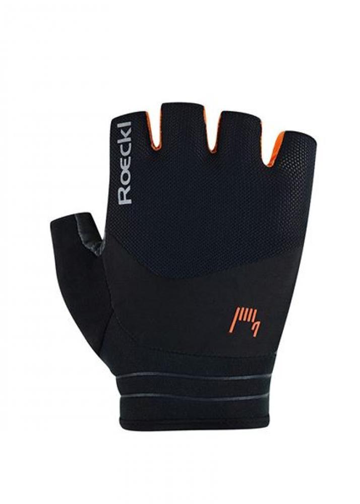 Roeckl Sports Performance Bike Fingerhandschuhe Bonau (black/orange) Größe 9