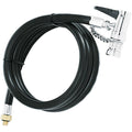 SKS Hebelstecker mit Schlauch für Rennkompressor - Adapter - 125 cm Länge kompatibel mit AV/DV/SV Ventilen langlebig und zuverlässig für präzises Aufpumpen