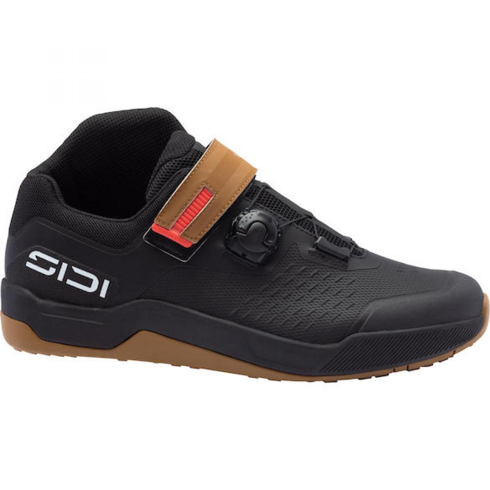 Sidi MTB DESCENTIO harvest/black 41 Schwarz - robuster MTB-Schuh mit Top-Grip