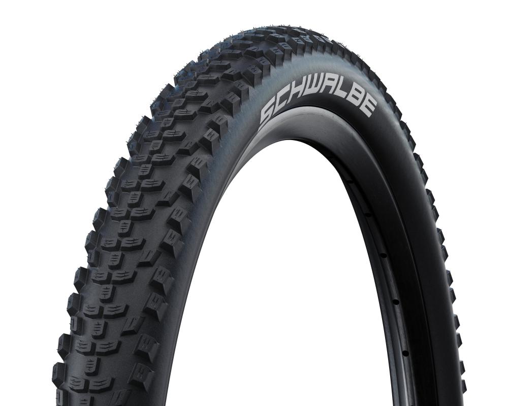 Schwalbe Smart Sam Performance, schwarzer vielseitiger MTB Allroundreifen mit griffigem Profil.