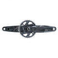 SRAM GX Eagle Boost DUB Kurbelgarnitur 175mm, robuste 12-fach MTB-Kurbelgarnitur in Dunkelgrau.