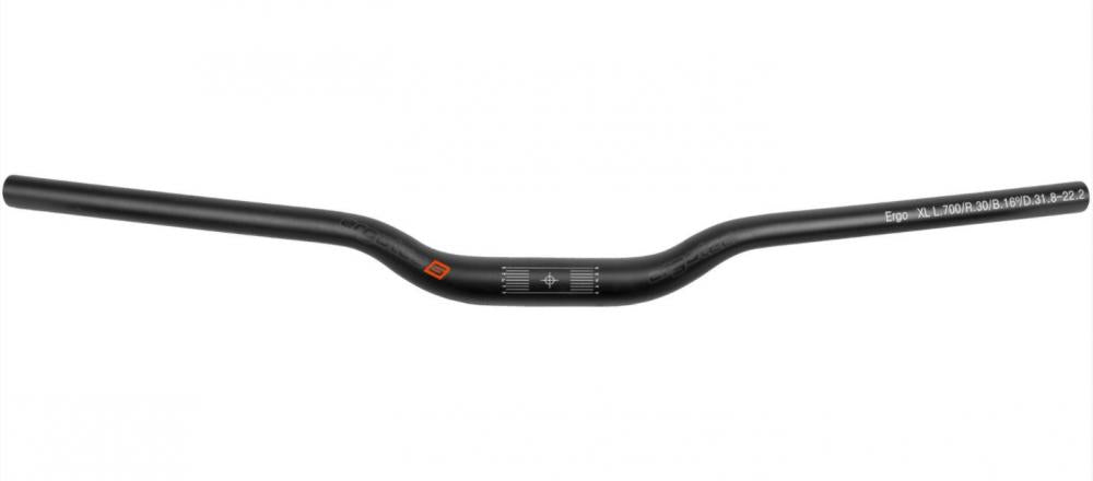 Ergotec Bügel Ergo plus Series XL 14° Ø 31,8 mm Aluminium schwarz