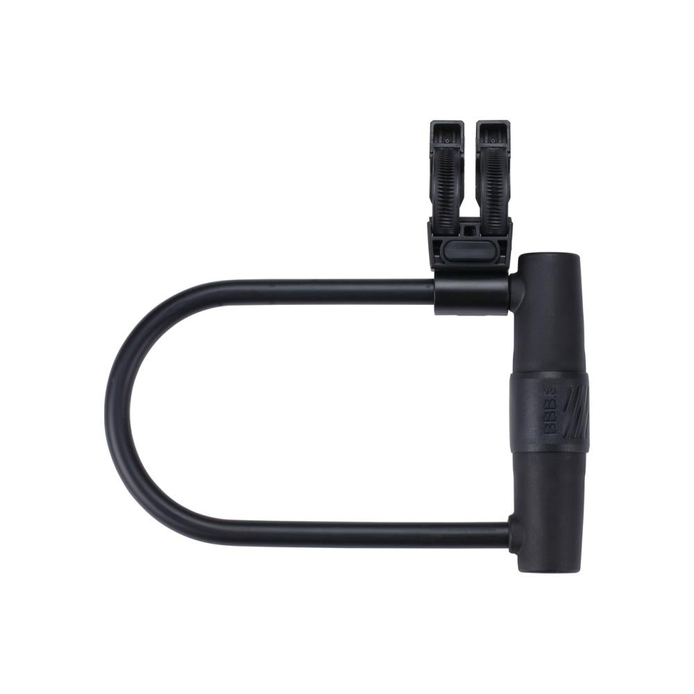BBB Cycling Schloss U-vault 2.0 170 x 253 mm schwarz - robustes U-Fahrradschloss für hohe Sicherheit