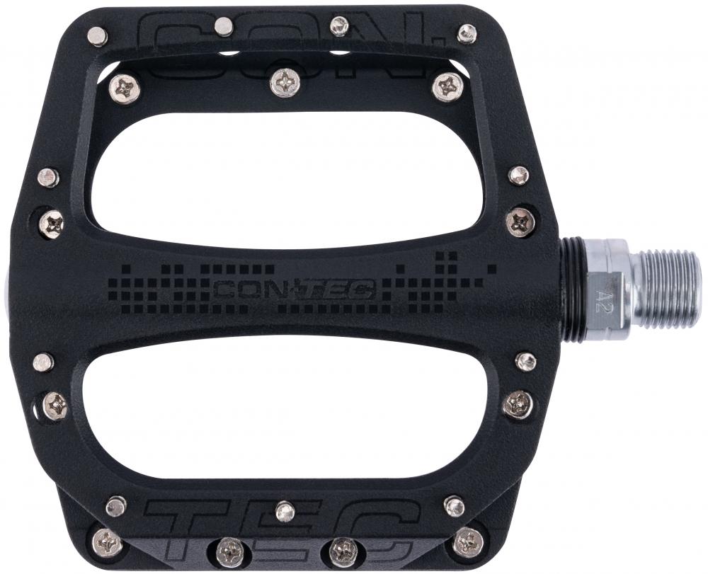 Contec Pedal Spike.22 Industriegelagert Silber schwarz