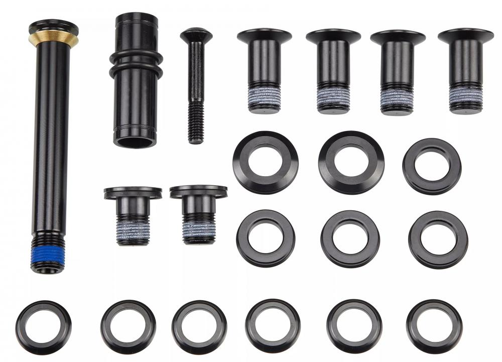 Specialized Pivot Schrauben Kit MY21 SJ Carbon - Suspension Pivot Bolt Kit mit Distanzscheiben - Adapter