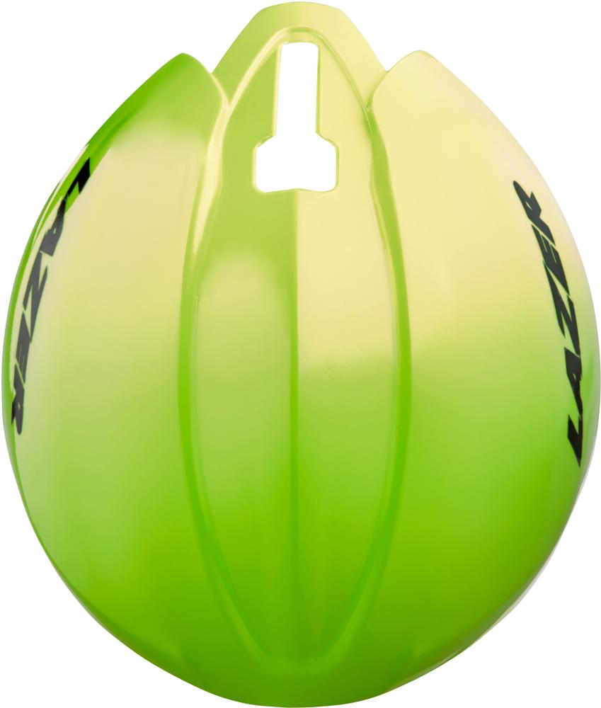 LAZER AEROSHELL GENESIS FLASH YELLOW M - aerodynamische Helmabdeckung mit Wetterschutz