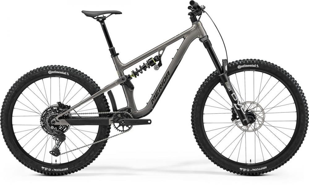 Merida ONE-SIXTY FR 400 warm slate XL grau - leistungsstarkes Enduro-Fully