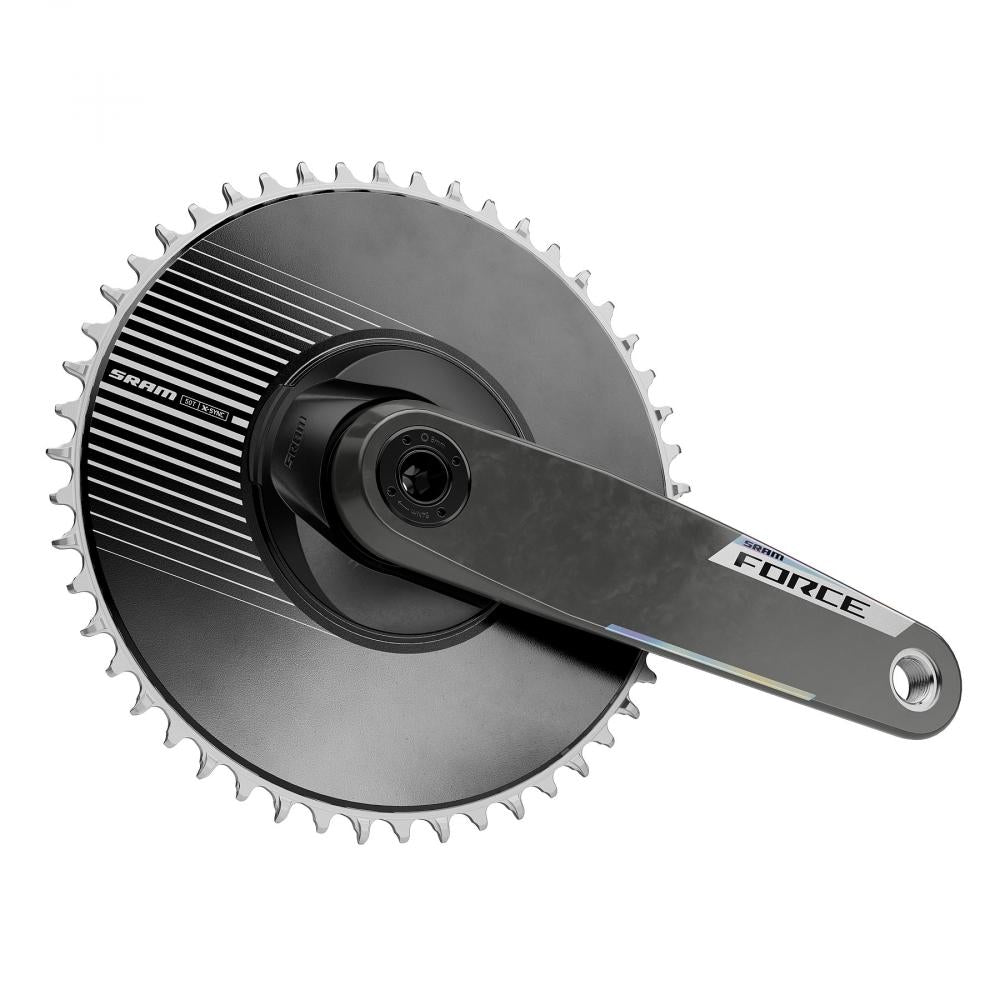 SRAM Force Aero E1 Kurbelgarnitur 160 mm - maximale Aero-Performance für Zeitfahren