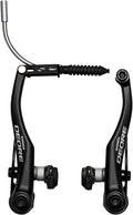 SHIMANO DEORE BR-T610 V-Brake Trekking-Fahrradbremse, schwarz, Set für Vorder- und Hinterrad.