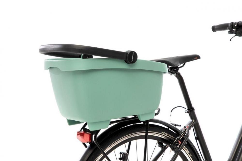 New Looxs Fahrradkorb Clipper Racktime Green - praktische Transportlösung