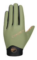 CHIBA Eco Glove Pro Touring - Radhandschuhe olive, Größe L, atmungsaktiv & recycelt