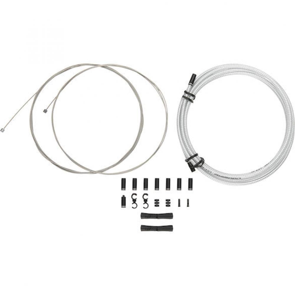 Jagwire Schaltzugset Road & Mountain Sport Universal Sterling-Silber - präzise Schaltperformance
