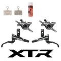 SHIMANO Scheibenbrems-Upgrade-Kit SHIMANO XTR BL-M9200+BR-M9200 brake