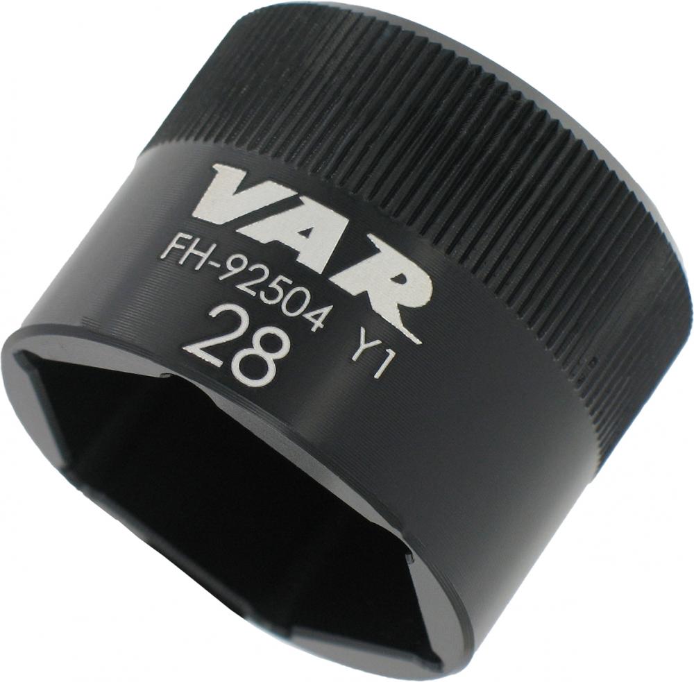 VAR Steckschlüssel 28mm Gabelkappe 28mm - präzises Werkzeug für Federgabelkappen