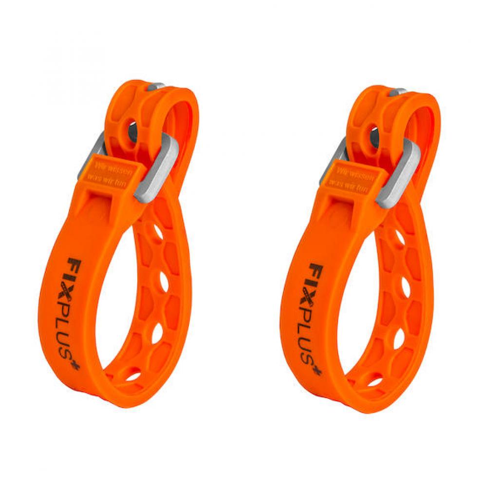 FixPlus Spannband Strap Nano/Slim Fit 15 cm Orange - flexibler Universal-Spannriemen