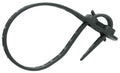 SKS MonkeyLink ML-1 MonkeyStrap Doppelkopf-Kabelbinder, schwarz, 180 x 7 mm, zur sicheren Bündelung von Brems- und Schaltzügen am Fahrradcockpit