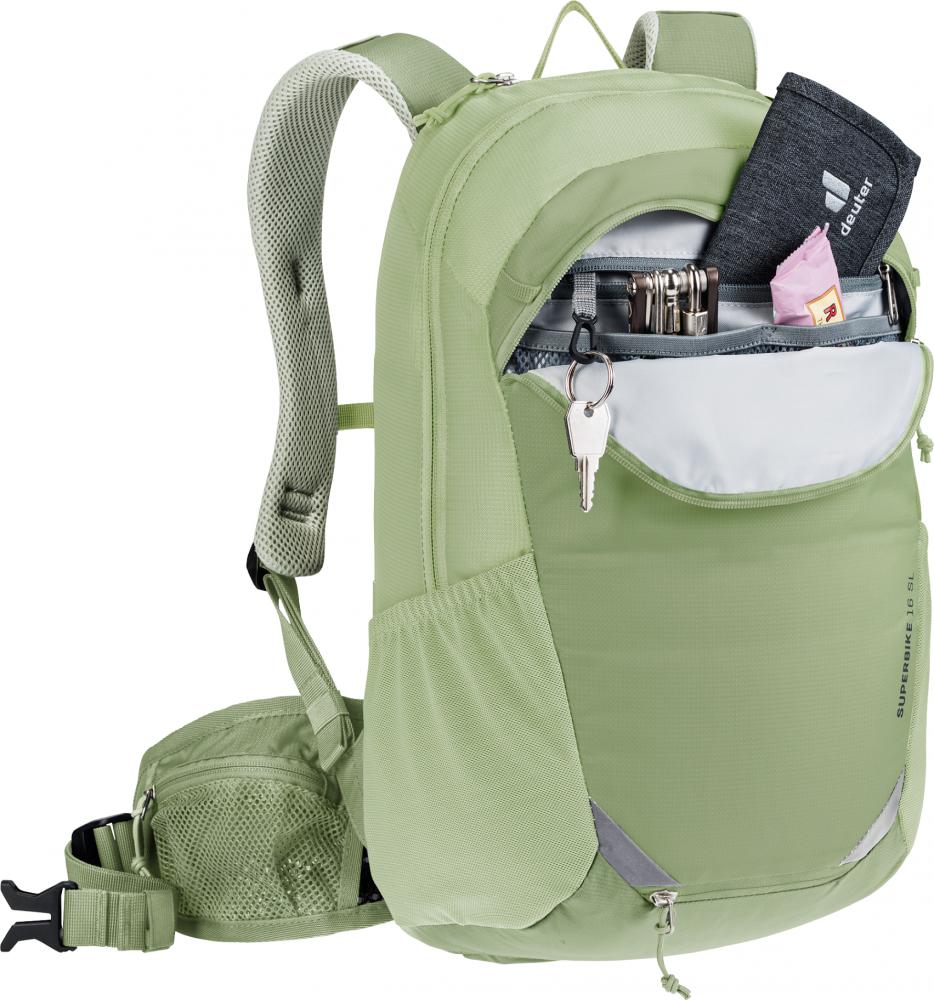 Deuter Superbike 16 SL Fahrradrucksack 16 Liter Grove-Mineral - Leicht & ergonomisch für Frauen