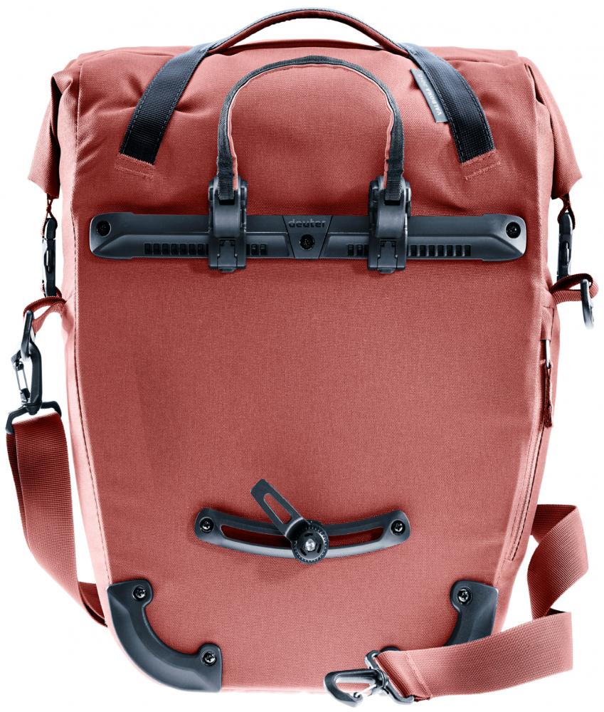 Deuter Valbona 20+5 Hinterradtasche - Fahrradtasche 25L wasserdicht mit Roll-Top