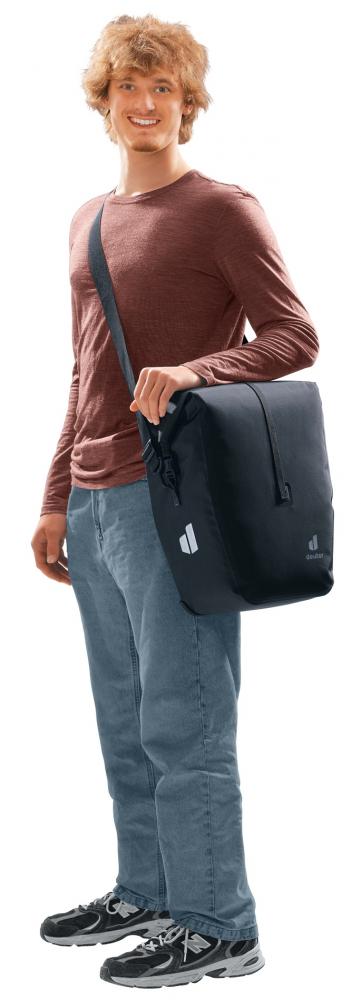deuter Visby 20+5 Gepäckträgertasche - wasserdicht, BagFix-Halterung, 20-25 Liter