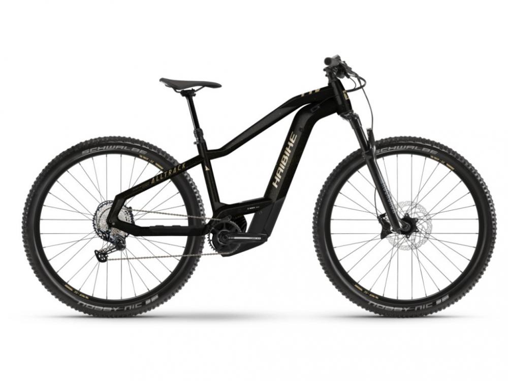 HAIBIKE AllTrack 10 29 i750Wh 12-G SLX 22 HB BCXK GLOSS BLK METALLIC TAN /XL
