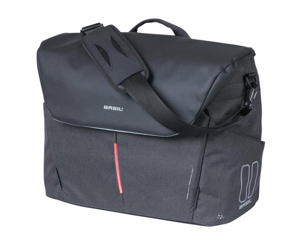 Basil Bürotasche B-Safe Nordlicht schwarz, 41x14x32cm