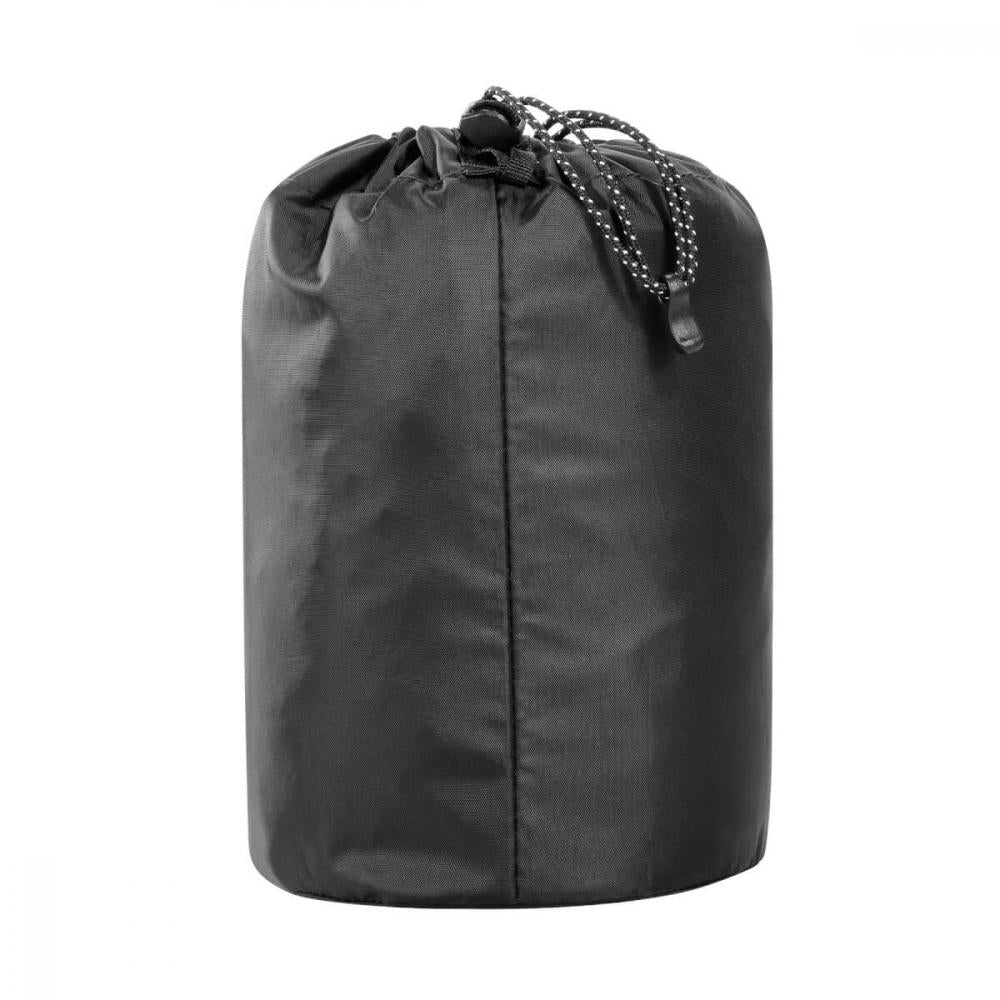TATONKA Bike Poncho black Größe M - wasserdichter Fahrrad-Poncho aus recyceltem Polyester mit Sichtfenster, Reflektoren und Packbeutel