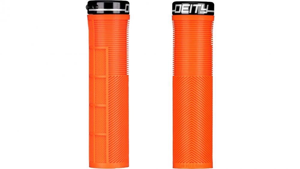 Deity Lenkergriffe Knuckleduster Orange