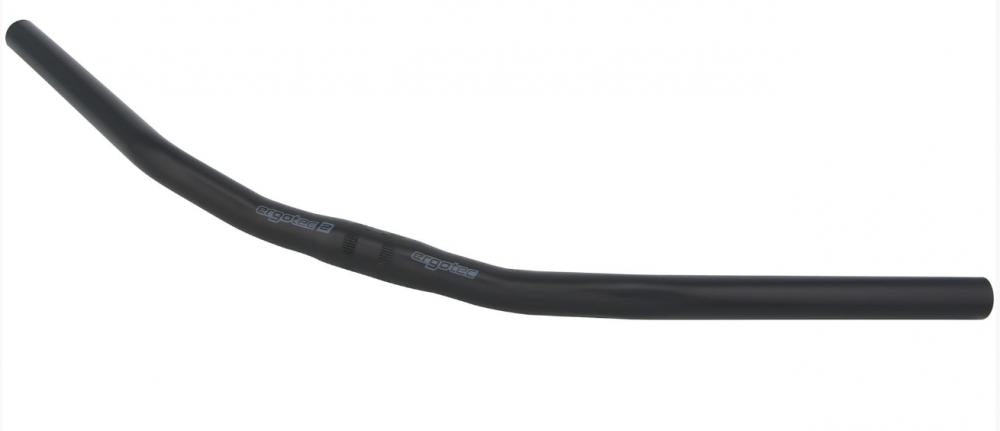 Ergotec Lenker Lady Town Ø 25.4 mm 600 mm 180 mm 16 mm 30° schwarz