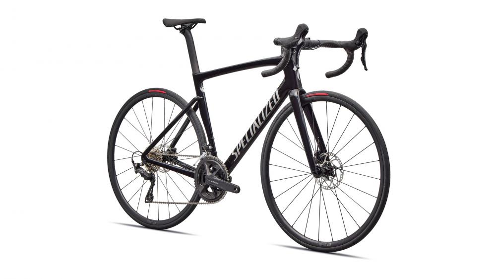 Specialized Tarmac SL7 Sport Rennrad - Größe 58, Black Deep Lake Metallic, FACT 9r Carbon, Shimano 105, DT Swiss R470