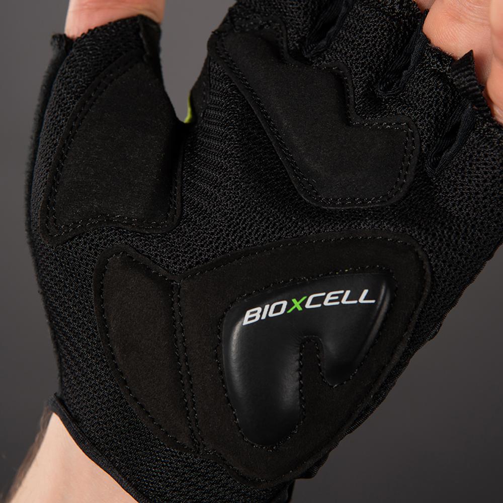 CHIBA BioXCell Air - Radhandschuhe neongelb XXL mit BioXCell Gelpolsterung
