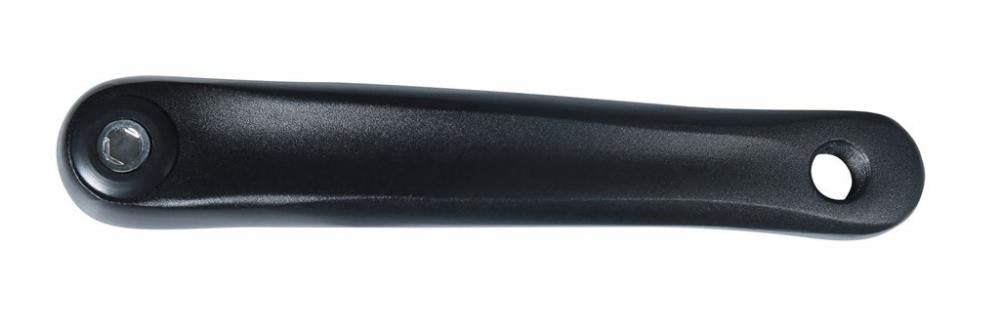 Kurbel Wing links 170mm lg Alu schwarz 4kant
