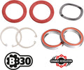 FSA Innenlager Road BB30 68/73 Ø 30 mm Rot - leichtlaufendes Tretlager für Rennräder