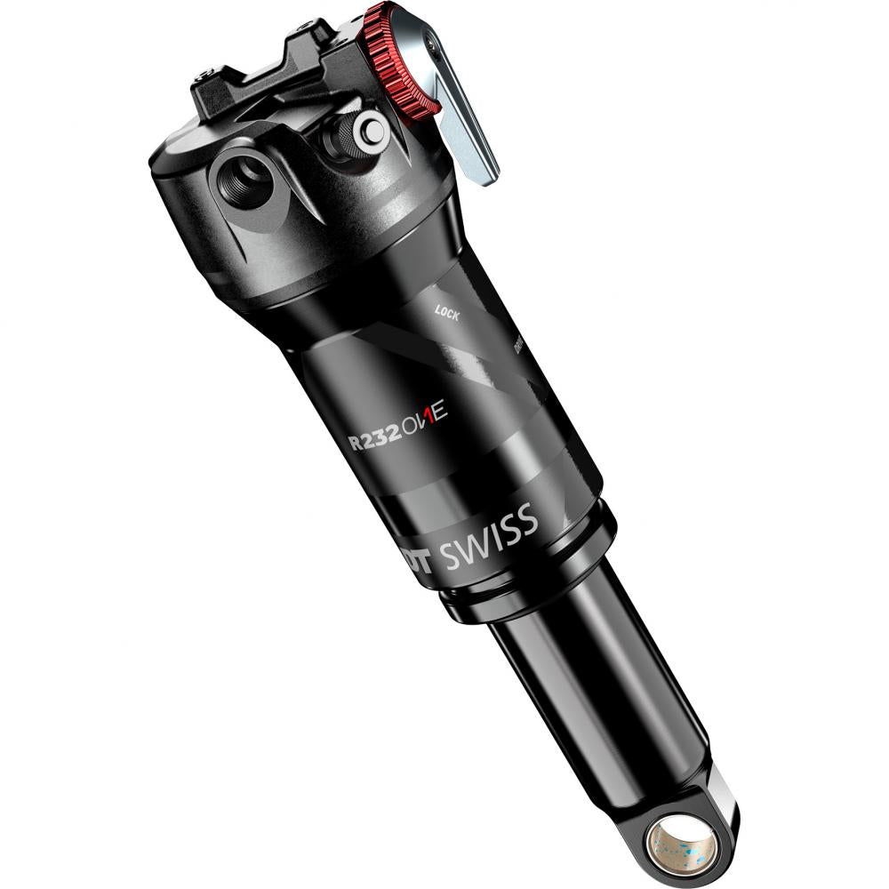 DT Swiss Federbein R 232 ONE DU 165/40 mm Schwarz - XC-Dämpfer mit 3-stufiger INCONTROL-Dämpfung