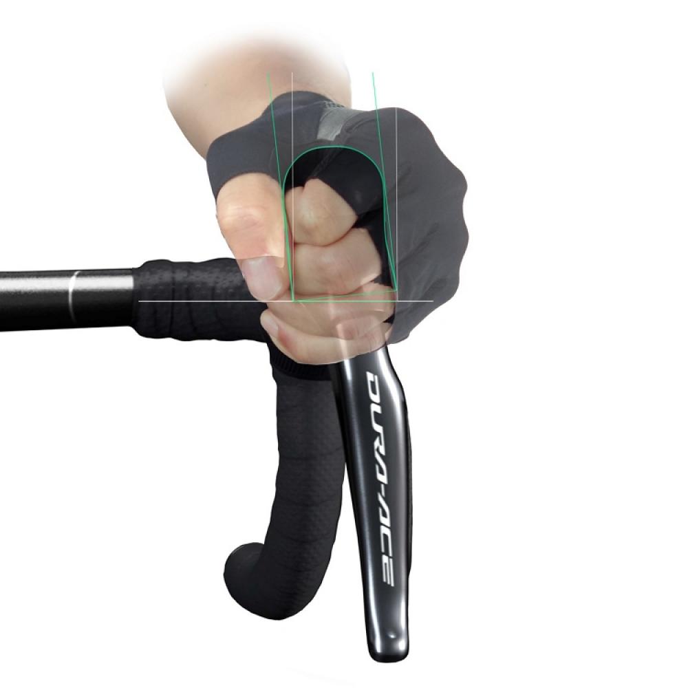 Shimano Dura-Ace Di2 Disc Brake STI Set links vorne 12-fach Wireless Flat Mount schwarz - ST-R9270-L - BR-R9270 - 1000 Millimeter
