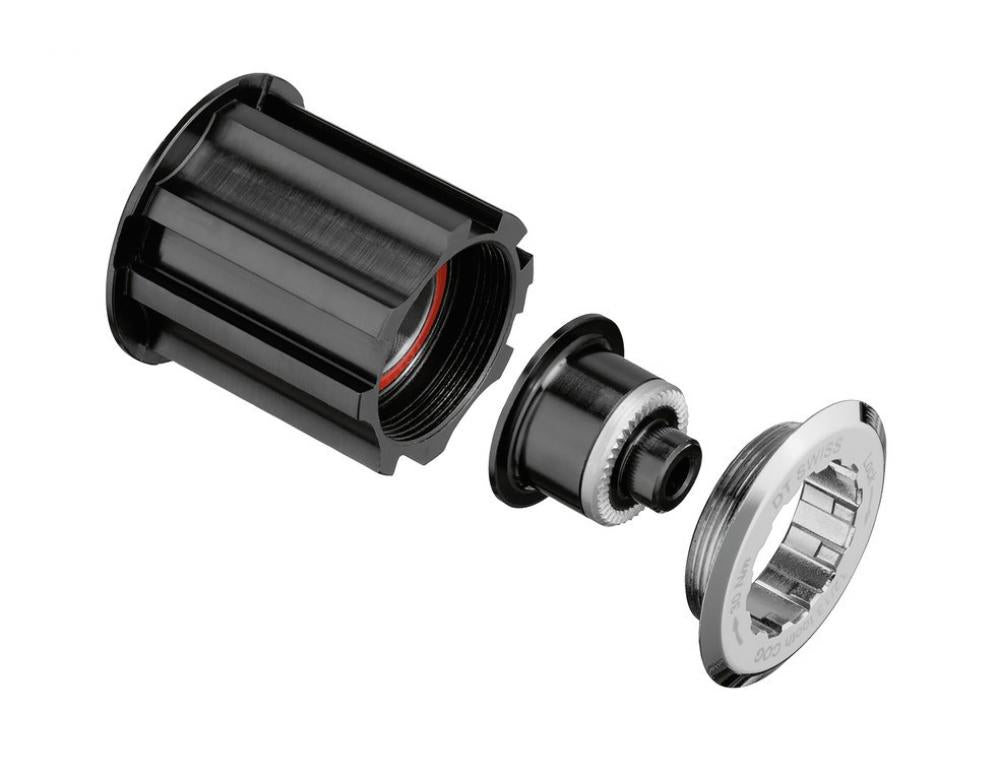 DT Swiss Freilauf/Rotor Umrüstkit Campagnolo für 3-Klinken 5 x 130/135 mm Schwarz - moderne Ausführung