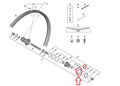 SHIMANO Dichtring FH-M9210-B außen 10 mm - zuverlässige Nabenabdichtung in moderner Ausführung