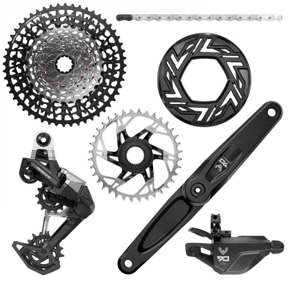 SRAM Kit Eagle 90 T-Type E-MTB 170mm Bosch - robuste Eagle Transmission für E-MTBs