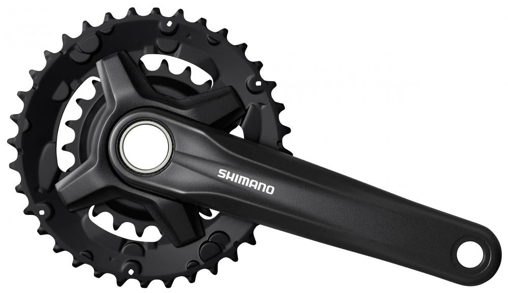 SHIMANO Kurbelgarnitur FC-M210-B2 Kurbelgarnitur - 175 mm, 36-22 Zähne, 22 Zähne