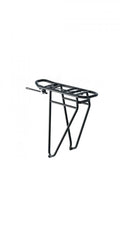 racktime Basic 2.0 Tour Gepäckträger 28 schwarz - Snapit 2.0 kompatibel Federklappe zweite Gepäckreling max. 25 kg Zuladung Aluminium