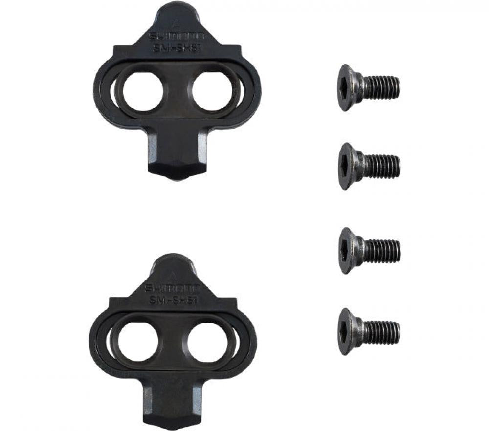 SHIMANO Schuhplatten SM-SH51 SPD Schuhplatte - ohne Gegenplatte für SPD-Pedalsysteme