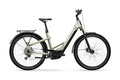 YAKUN X10 LOW E-Bike 800Wh Akku 10-Gang Shimano Deore Tiefeinstieg - Ivory Green - E-Mountain Bike