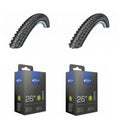 2x Reifen Schwalbe Rapid Rob HS425 26x2.10 + 2x Schwalbe Schlauch AV13