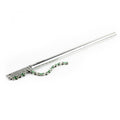 Abbey Tools Kettenpeitsche Whip-It Track 432 mm Silber, grün - maximale Hebelwirkung für Bahnräder