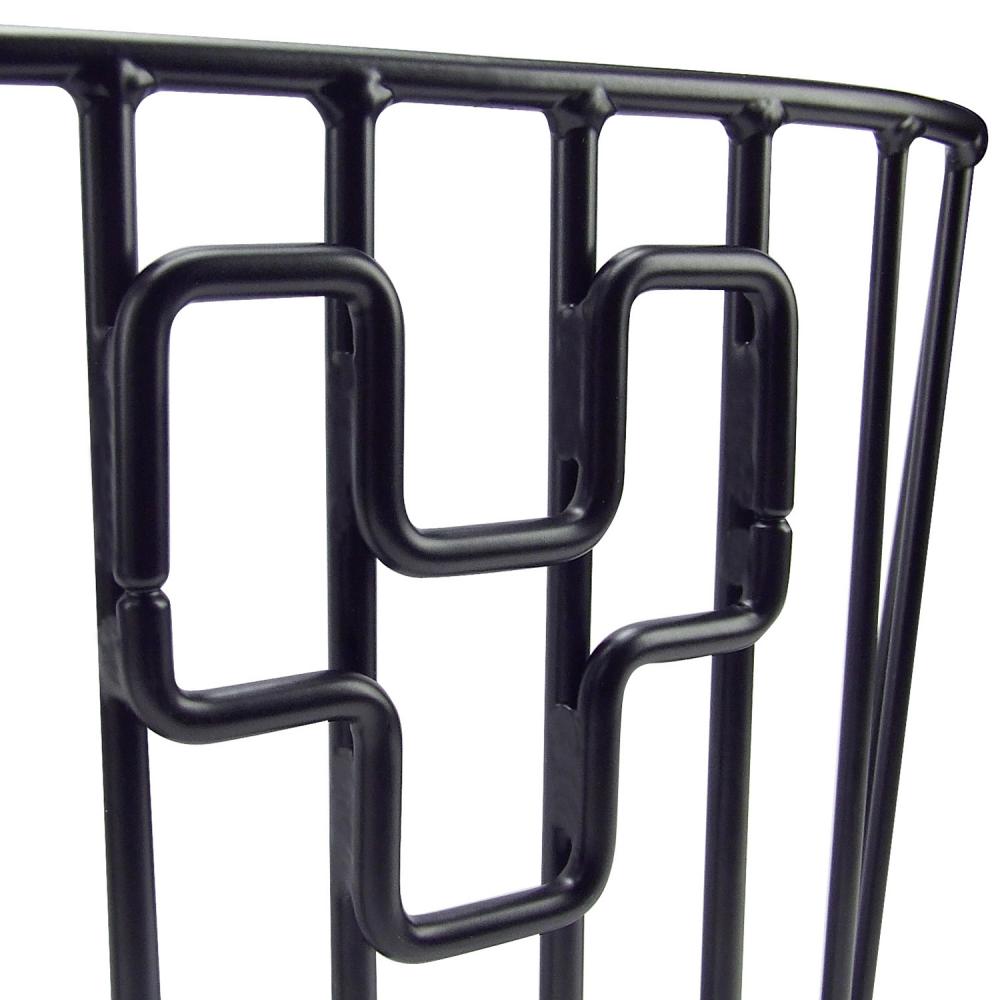 KLICKfix Lenkerkorb Alumino schwarz 26x25x40 cm