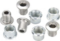 SHIMANO Kettenblattschrauben mit Mutter M8x8.5 mm (4 Stk.) - zuverlässige Montage für Doppel-Kettenblätter