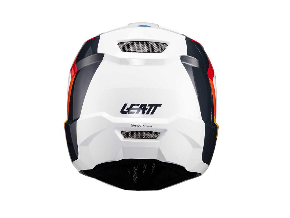 Leatt Helmet MTB Gravity 2.0 White Red 2024 XL