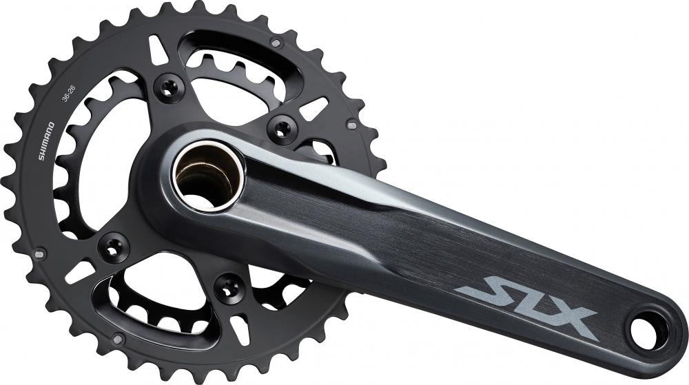 SHIMANO Kurbelgarnitur SLX FC-M7120-B2 Kurbelgarnitur - 12-fach, 170 mm, 36-26 Zähne, 26 Zähne